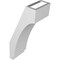 Ekena Millwork 4-in. W x 6-in. D x 14-in. H Imperial Architectural Grade PVC Knee Brace BRCP04X06X14IMP - alternate 3